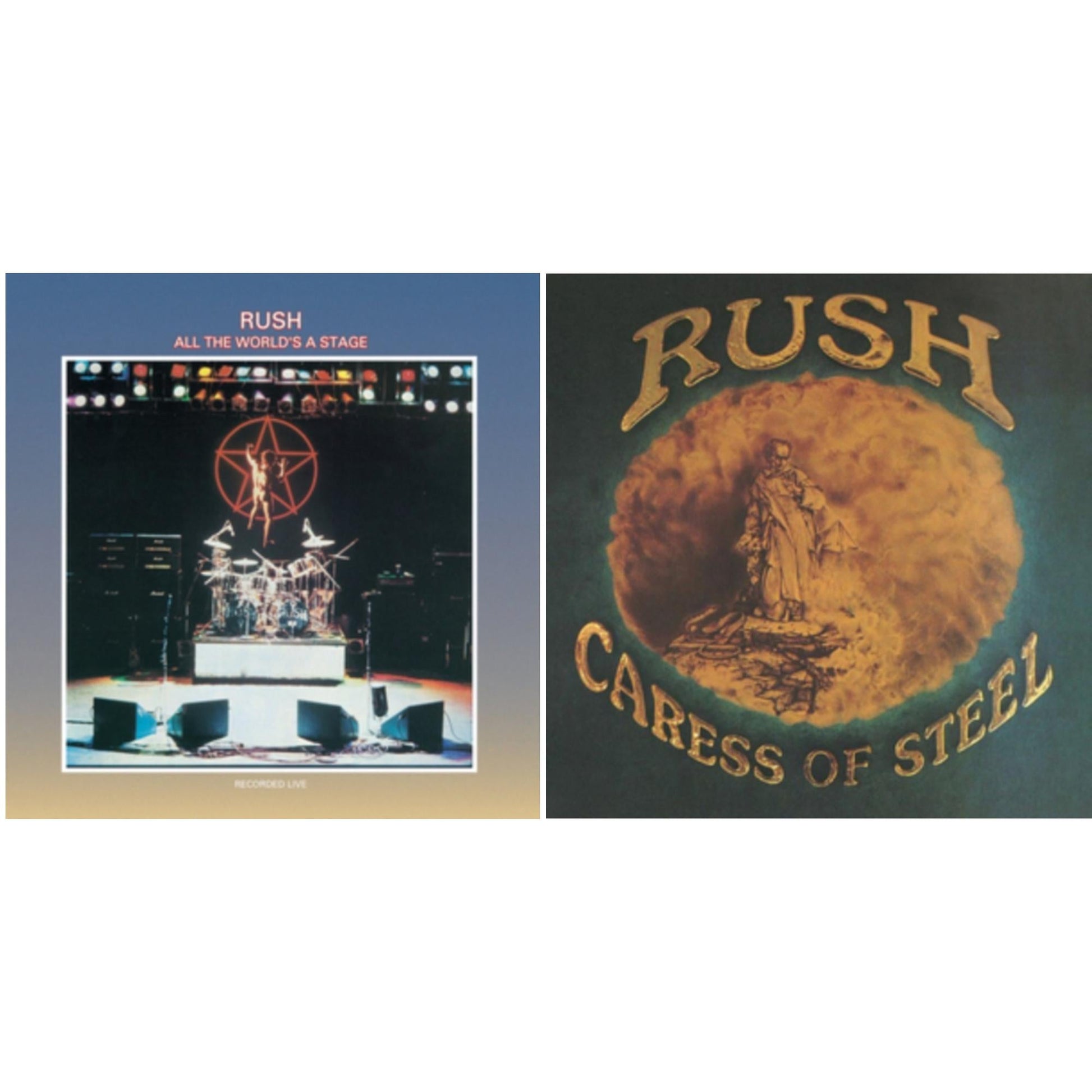 This is a 2 LP Vinyl SKU bundle.
1.This LP Vinyl is brand new.Format: LP VinylMusic Style: Prog RockThis item's title is: Caress Of Steel (180G/Dl Card)Artist: RushLabel: Anthem (5)Barcode: 602547115706Release Date: 2/24/2015
2.This LP Vinyl is brand new.