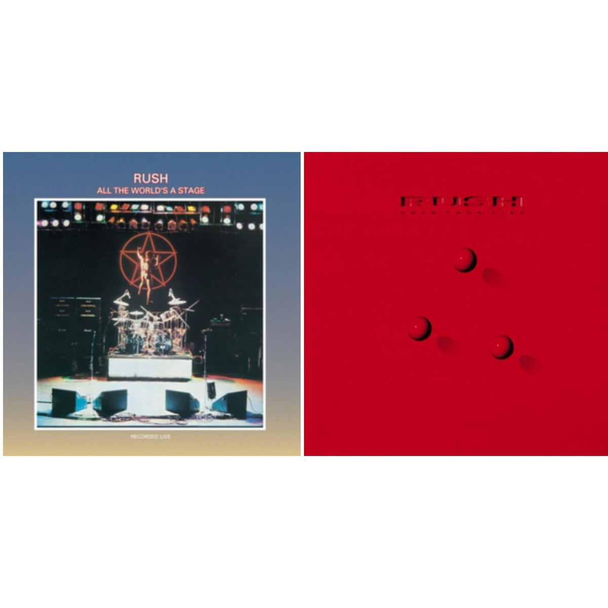 All The World's A Stage (180G) & Hold Your Fire (180G)