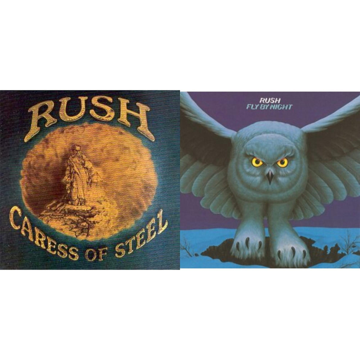 Fly By Night & Caress Of Steel