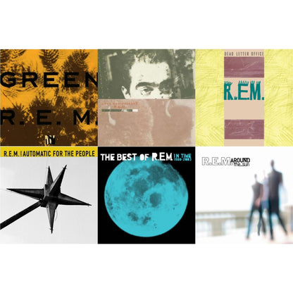 This is a 6 LP Vinyl SKU bundle.
1.This LP Vinyl is brand new.Format: LP VinylMusic Style: Alternative RockThis item's title is: GreenArtist: R.E.M.Label: RHINO USABarcode: 081227966454Release Date: 9/2/2016
2.This LP Vinyl is brand new.