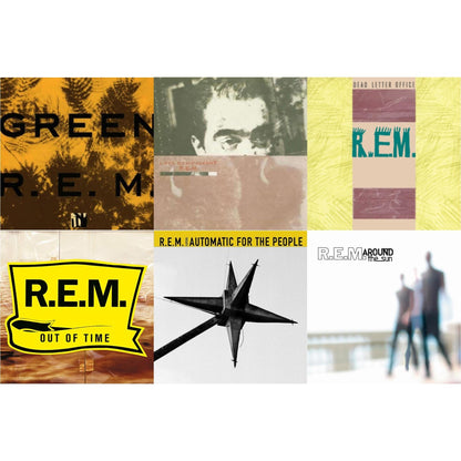 This is a 6 LP Vinyl SKU bundle.
1.This LP Vinyl is brand new.Format: LP VinylMusic Style: Alternative RockThis item's title is: GreenArtist: R.E.M.Label: RHINO USABarcode: 081227966454Release Date: 9/2/2016
2.This LP Vinyl is brand new.