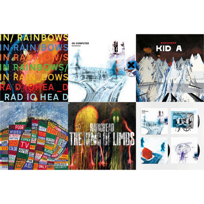 In Rainbows (180G) & Ok Computer (2LP/180G) & Kid A (2LP/180G) & Hail To The Thief (2LP/45 RPM/180G) & King Of Limbs (180G) & Ok Computer Oknotok (3LP/180G)