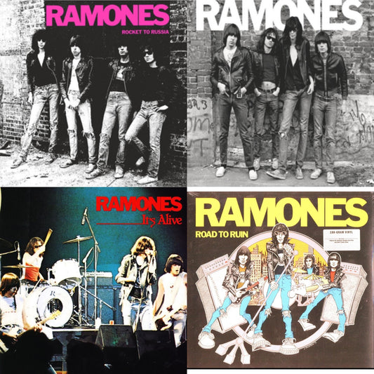 Rocket To Russia (Remastered) & Ramones (Remastered) & It's Alive (2019 Remaster) & Road To Ruin (Remastered)