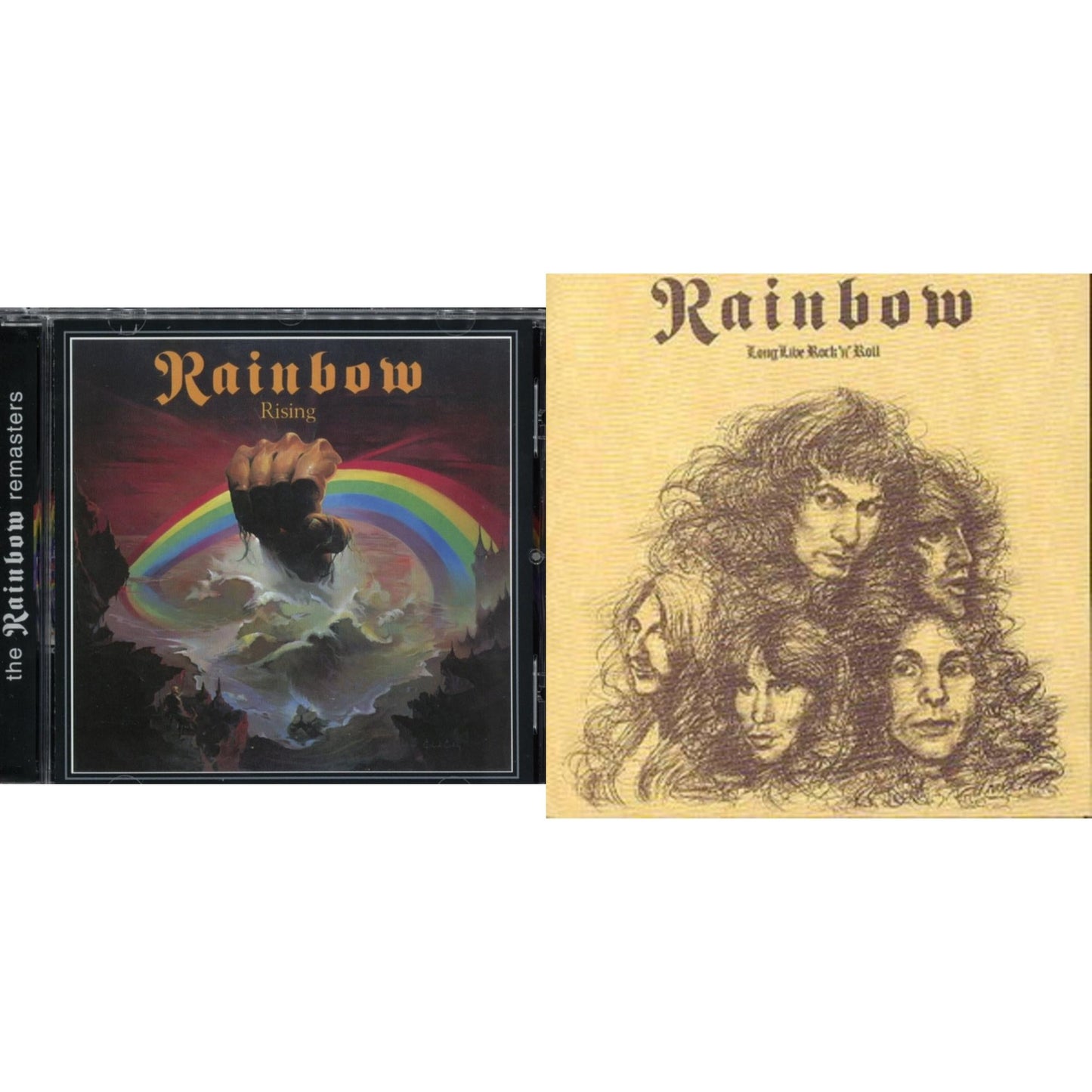 This is a 2 CD SKU bundle.
1.This CD is brand new.Format: CDMusic Style: Hard RockThis item's title is: Rainbow RisingArtist: RainbowLabel: POLYDORBarcode: 731454736121Release Date: 4/27/1999
2.This CD is brand new.