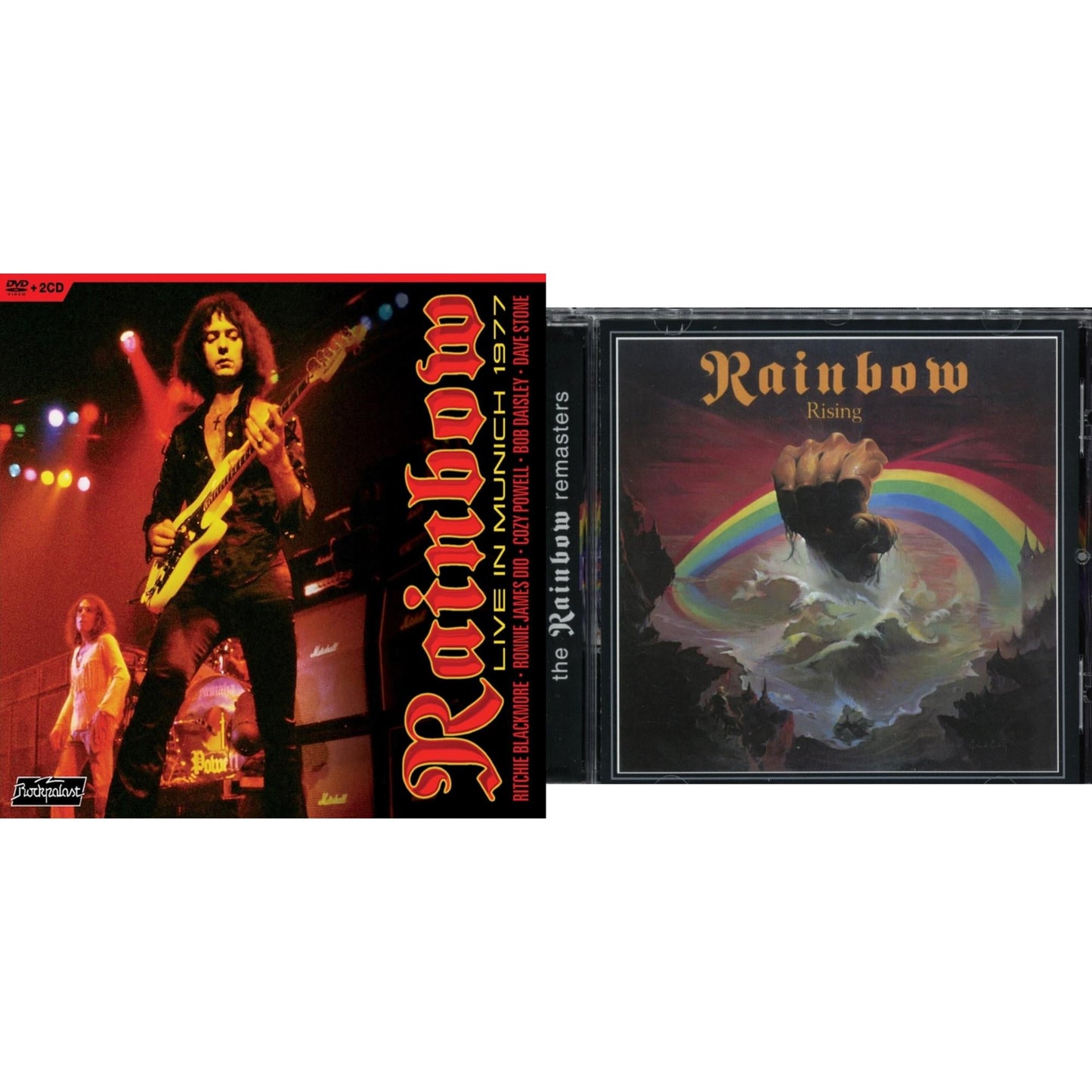 Live In Munich 1977 (2CD/DVD) & Rainbow Rising