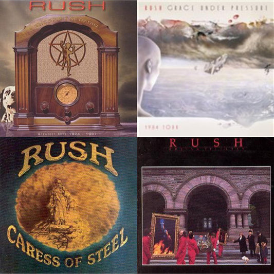 Spirit Of Radio: Greatest Hits 1974 -1987 & Grace Under Pressure Tour Live & Caress Of Steel & Moving Pictures (Remastered)