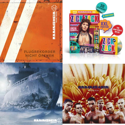 Reise, Reise & Zick Zack (CD/Magazine) & Rosenrot & Herzeleid