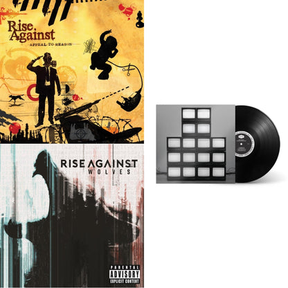 This is a 3 LP Vinyl SKU bundle.
1.This LP Vinyl is brand new.Format: LP VinylMusic Style: Alternative RockThis item's title is: Appeal To ReasonArtist: Rise AgainstBarcode: 602517850231Release Date: 10/14/2008
2.This LP Vinyl is brand new.
