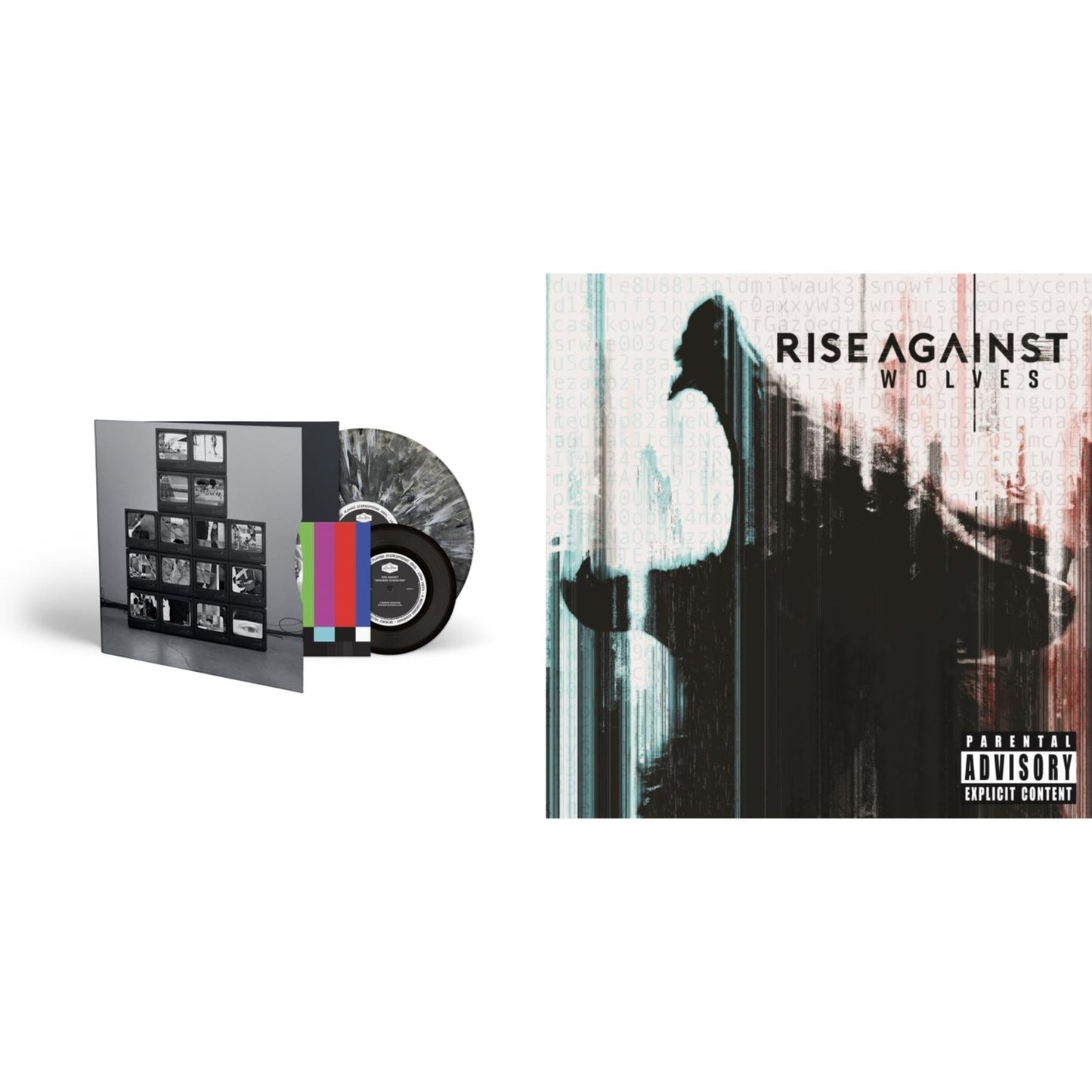 This is a 2 LP Vinyl SKU bundle.
1.This LP Vinyl is brand new.Format: LP VinylMusic Style: PunkThis item's title is: Nowhere Generation (Black & White Smoke LP Vinyl/7Inch Single) (Deluxe)Artist: Rise AgainstLabel: LOMA VISTABarcode: 888072229716Release Date: 6/4/2021
2.