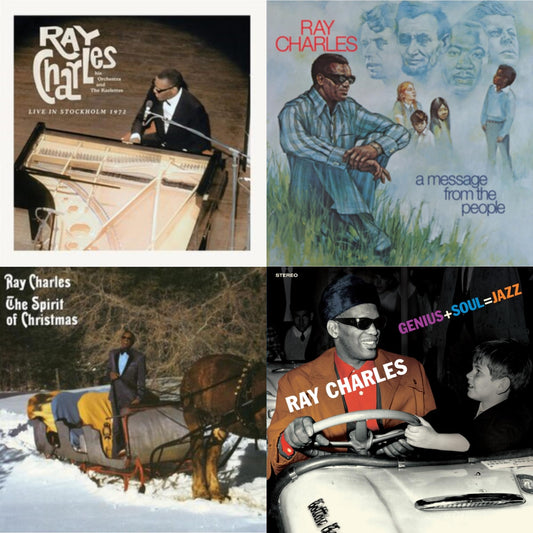 Live In Stockholm 1972 (140G) & Message From The People (140G) & Spirit Of Christmas & Genius + Soul = Jazz (Orange LP Vinyl)