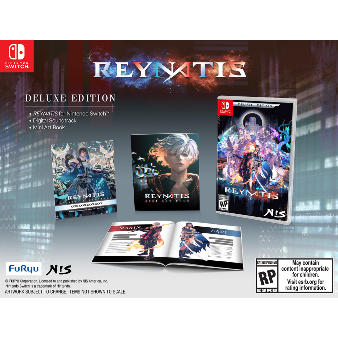 This is brand new.REYNATIS is an all-new action RPG set in the painstakingly-recreated streets of Shibuya, Tokyo. In a world where fantasy meets reality, the citizens of Shibuya fear magic and the power it holds, forcing wizards to conceal their inhuman abilities or face oppression.