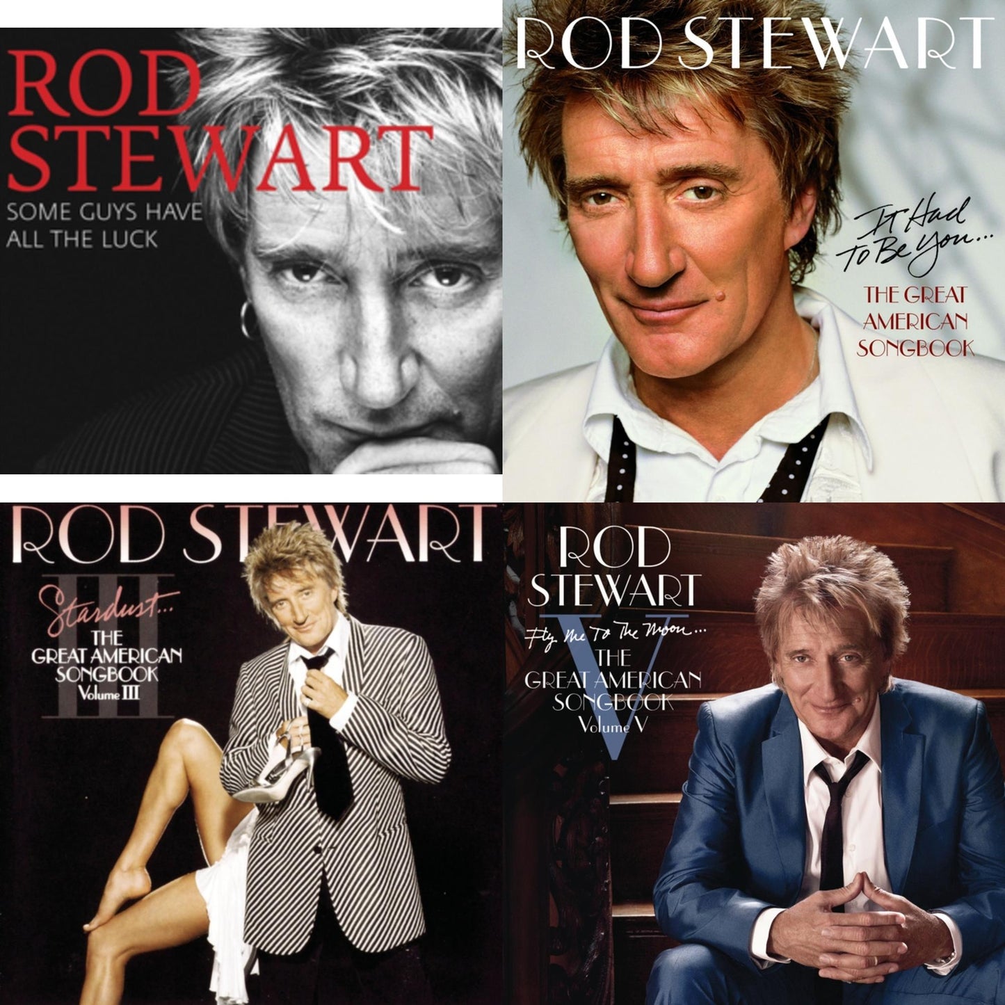 Some Guys Have All The Luck & It Had To Be You: Great American Songbook & Stardust: Great American Songbook 3 & Fly Me To Moon: Great American Songbook Vol.5