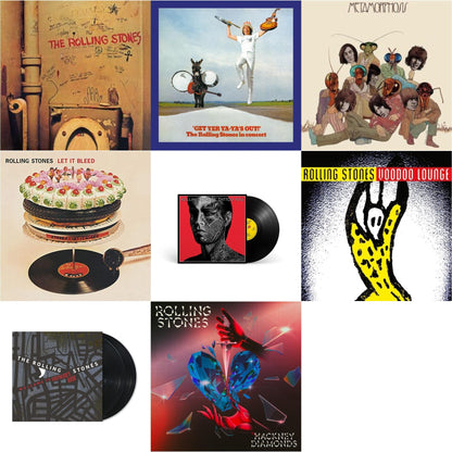 Beggars Banquet & Get Yer Ya-Ya’S Out! (180G) & Metamorphosis & Let It Bleed (50Th Anniversary Edition) & Tattoo You (2021 Remaster) & Voodoo Lounge (30Th Anniversary) (Red/Yellow Vinyl/2LP) & Welcome To Shepherd's Bush (180G/2LP)