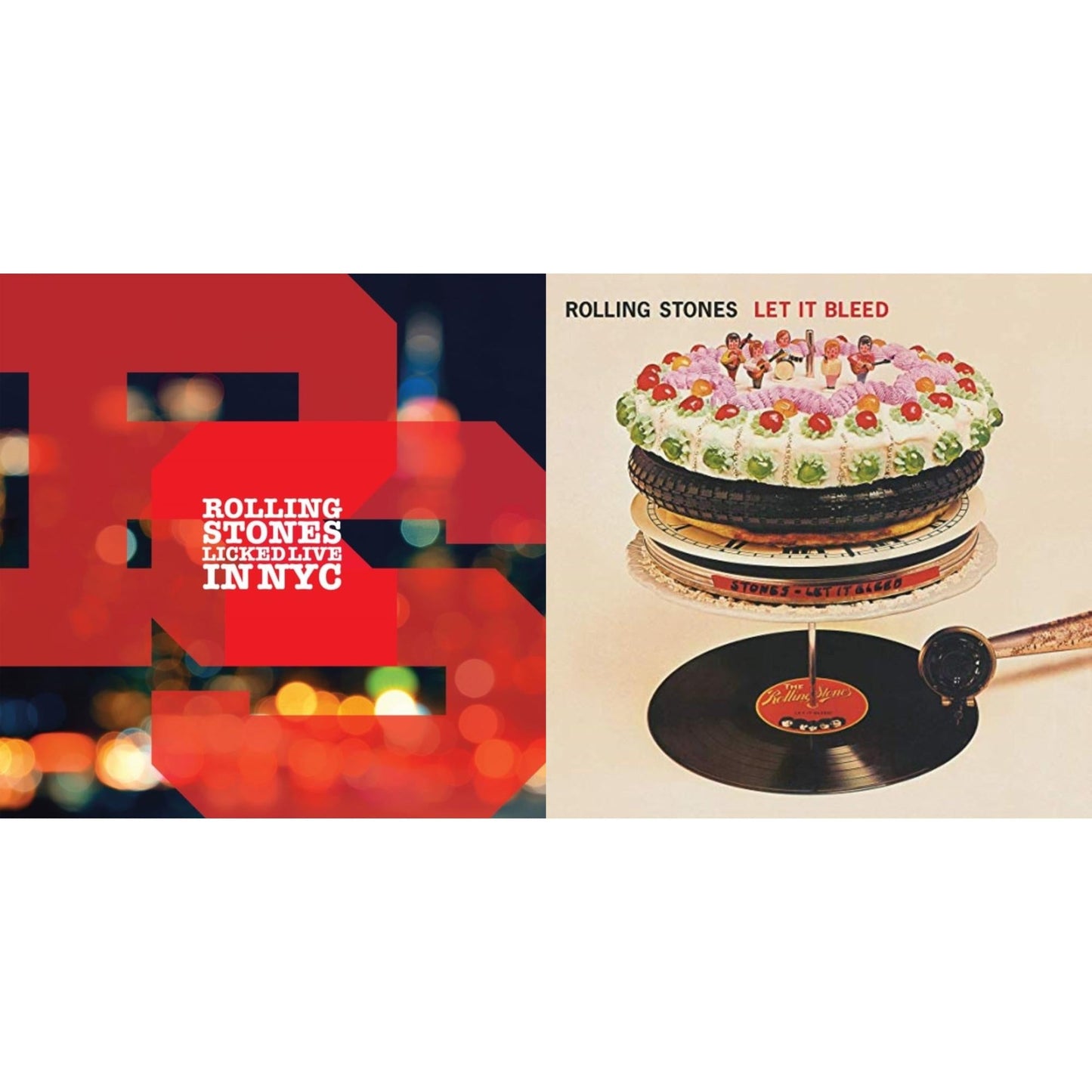 Let It Bleed (50Th Anniversary Edition) & Licked Live In Nyc (White Vinyl/3LP)