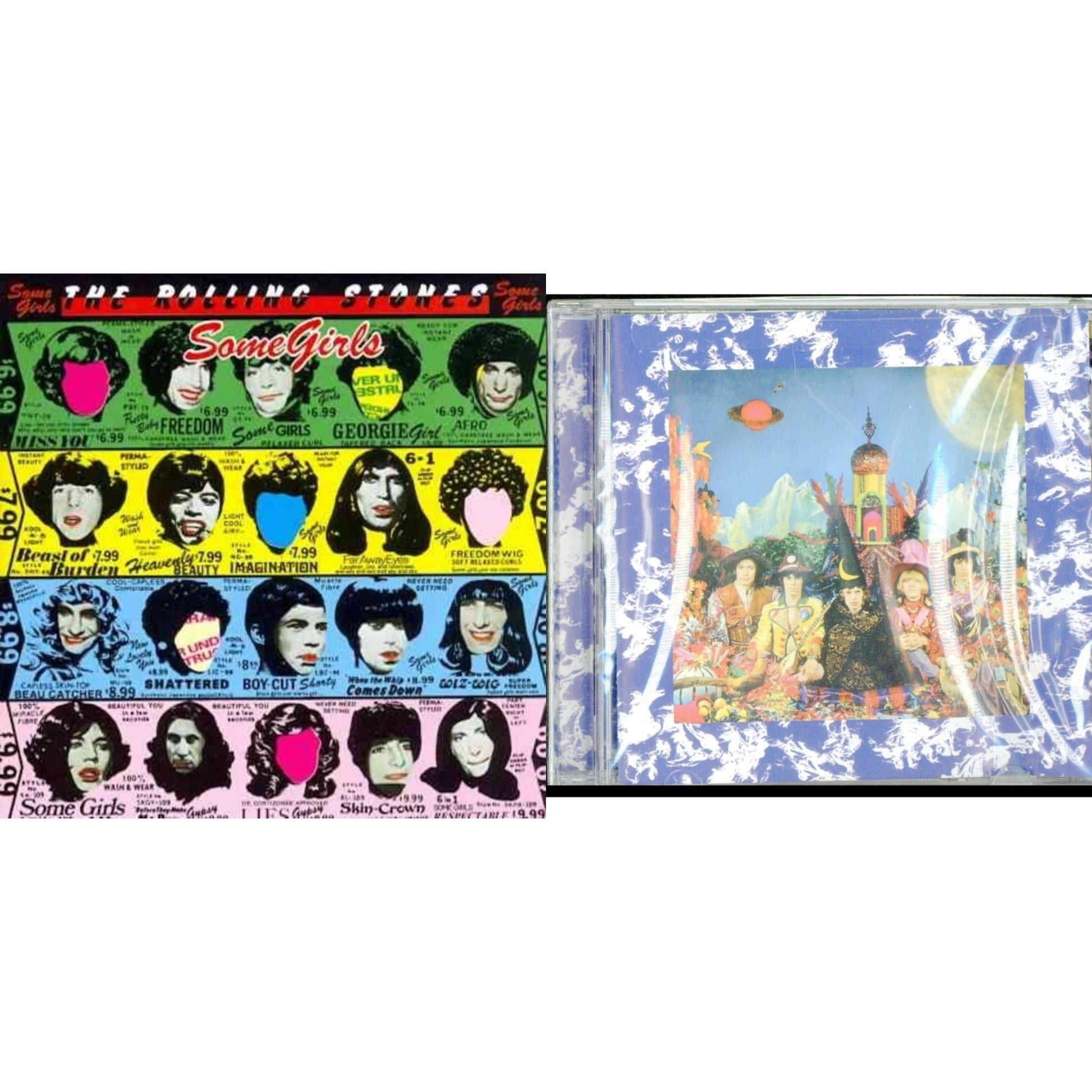 This is a 2 CD SKU bundle.
1.This CD is brand new.Format: CDMusic Style: Blues RockThis item's title is: Some GirlsArtist: Rolling StonesLabel: A&M RecordsBarcode: 602527015668Release Date: 6/9/2009
2.This CD is brand new.