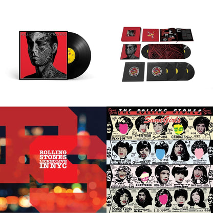 Tattoo You (2021 Remaster) & Tattoo You (2021 Remaster/5LP Box Set) & Licked Live In Nyc (White Vinyl/3LP) & Some Girls