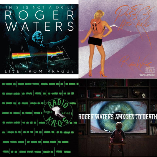 This Is Not A Drill – Live From Prague (2CD) & Pros & Cons Of Hitch Hiking & Radio K.A.O.S. & Amused To Death