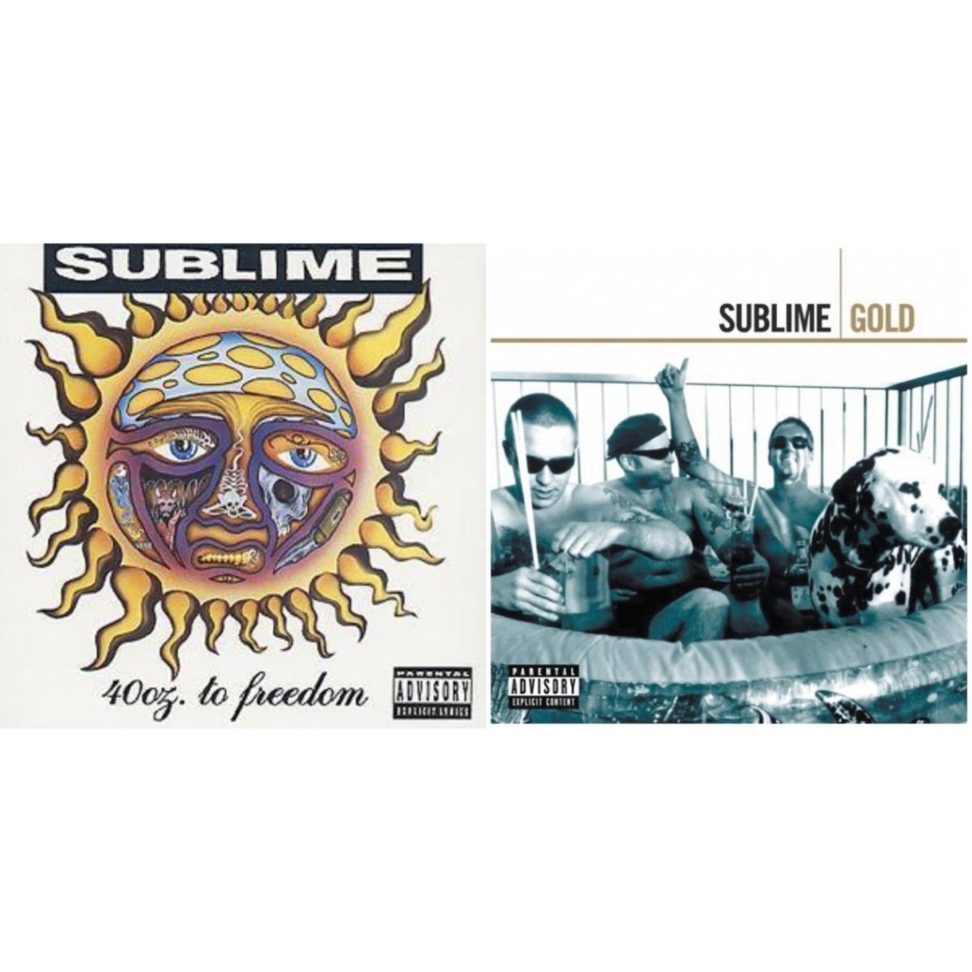 This is a 2 CD SKU bundle.
1.This CD is brand new.Format: CDMusic Style: SkaThis item's title is: 40 Oz. To FreedomArtist: SublimeLabel: MCA RecordsBarcode: 008811147426Release Date: 7/16/1996
2.This CD is brand new.