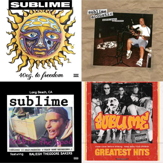 40Oz. To Freedom & Acoustic: Bradley Nowell & Friends & Robbin The Hood & Greatest Hits (X)