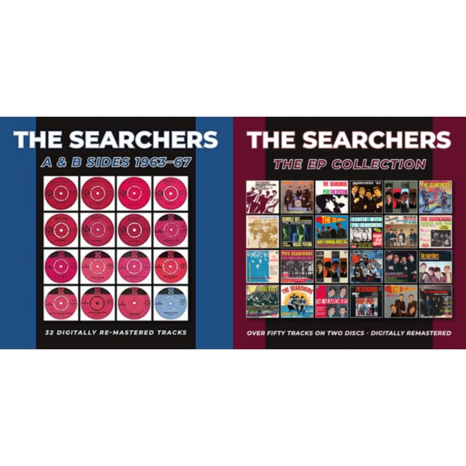 This is a 2 CD SKU bundle.
1.This CD is brand new.Format: CDMusic Style: BeatThis item's title is: A & B Sides 1963-67Artist: SearchersBarcode: 5017261214362Release Date: 4/2/2021
2.This CD is brand new.