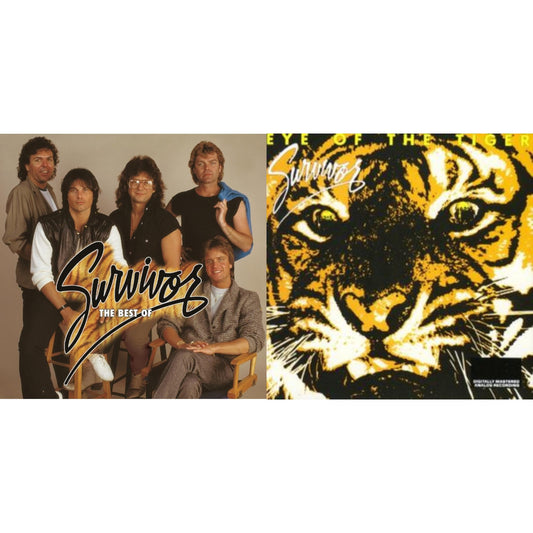 This is a 2 CD SKU bundle.
1.This CD is brand new.Format: CDThis item's title is: Best Of SurvivorArtist: SurvivorLabel: LEGACYBarcode: 828768159828Release Date: 6/6/2006
2.This CD is brand new.