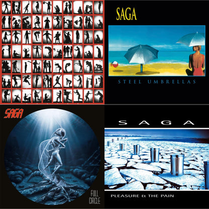 This is a 4 LP Vinyl SKU bundle.
1.This LP Vinyl is brand new.Format: LP VinylMusic Style: Prog RockThis item's title is: Beginner's Guide To Throwing Shapes (180G/Remastered)Artist: SagaLabel: EARMUSICBarcode: 4029759155379Release Date: 9/3/2021
2.This LP Vinyl is brand new.