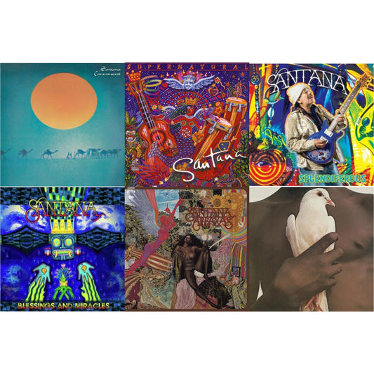 Caravanserai (140G/Dl Code/Gatefold Sleeve) & Supernatural (2LP/150G) & Splendiferous (2LP/150G) & Blessings & Miracles & Abraxas & Greatest Hits (1974) (150G/Dl Card)
