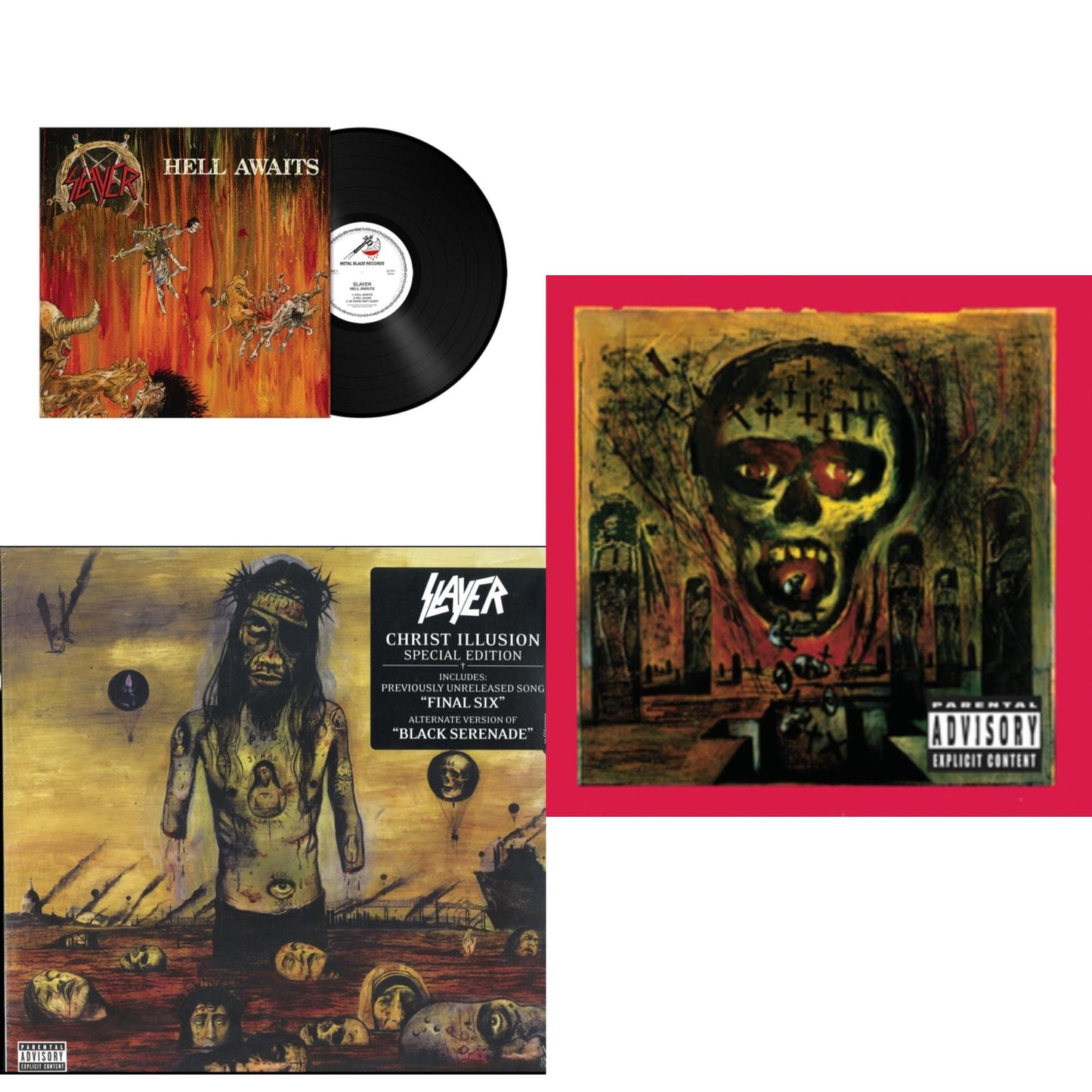 Hell Awaits (180G) & Christ Illusion & Seasons In Abyss
