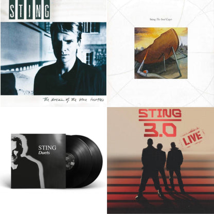 Dream Of The Blue Turtles & Soul Cages & Duets (2LP/180G) & Sting 3.0 Live (180G)
