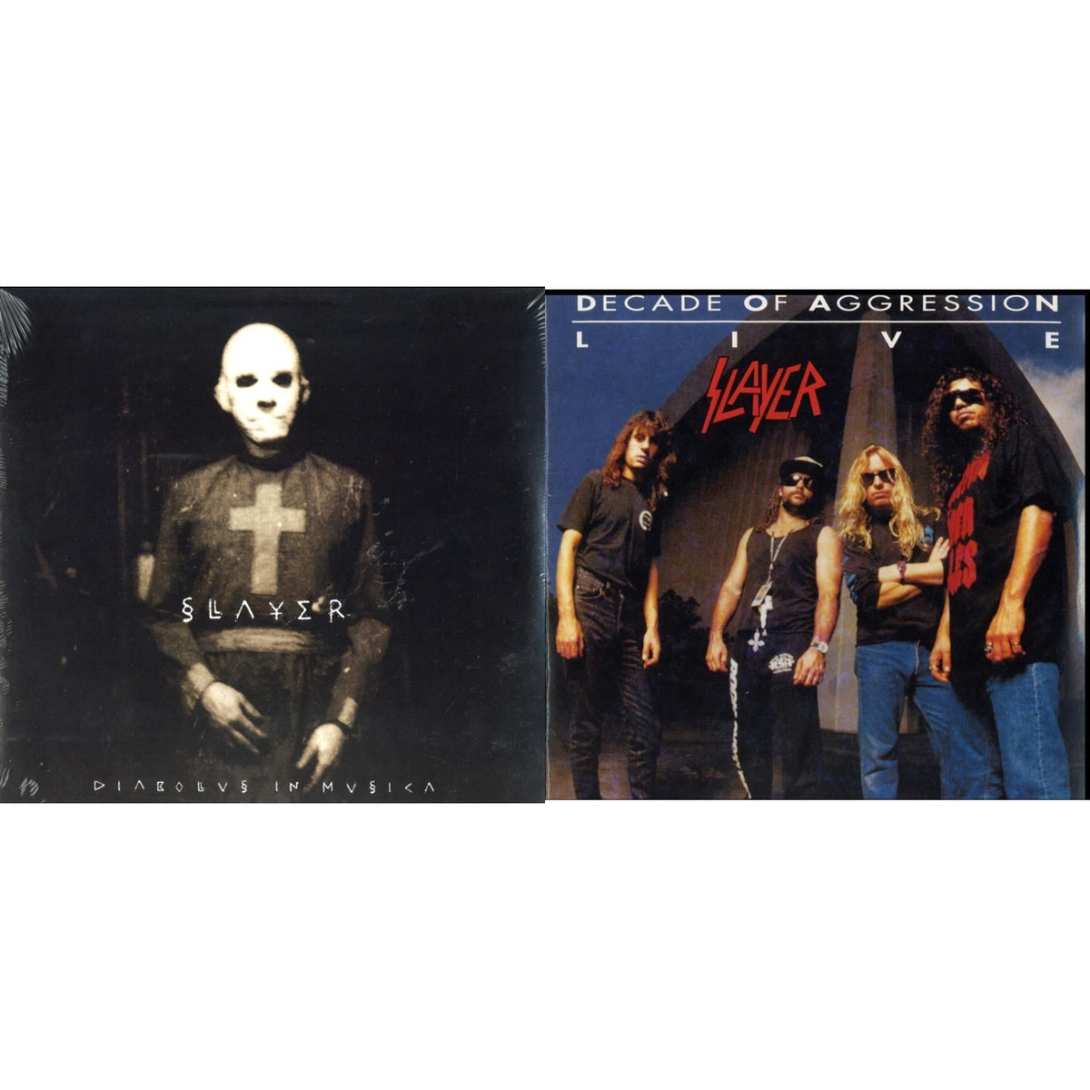 Slayer - Diabolus In Musica & Live: Decade Of Aggression - LP Vinyl Bundle