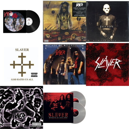Live Undead (180G) & Christ Illusion & Diabolus In Musica & God Hates Us All & Live: Decade Of Aggression & World Painted Blood & Undisputed Attitude & Monsters Of Rock 1994 (2LP/140G/Clear Vinyl)