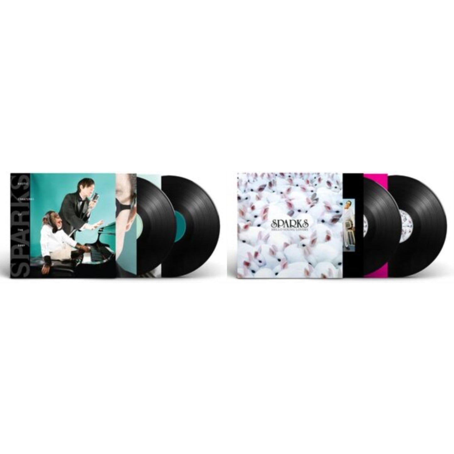 This is a 2 LP Vinyl SKU bundle.
1.This LP Vinyl is brand new.Format: LP VinylMusic Style: Alternative RockThis item's title is: Exotic Creatures Of The Deep (2LP)Artist: SparksLabel: BMG RIGHTS MANAGEMENT (UK) LTDBarcode: 4050538697025Release Date: 5/27/2022
2.