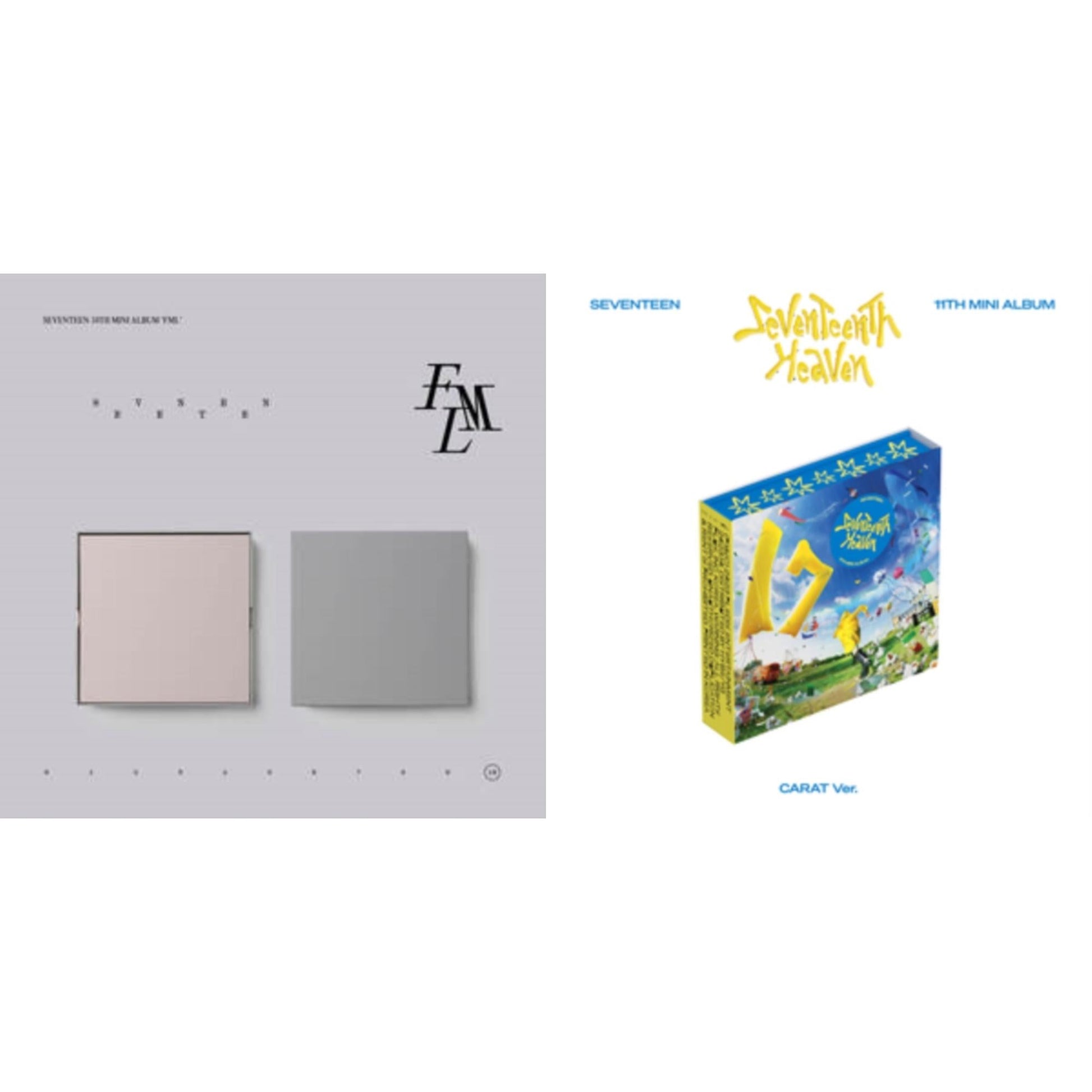 This is a 2 CD SKU bundle.
1.This CD is brand new.Format: CDThis item's title is: Fml (10Th Mini Album) (Carat Ver.)Artist: SeventeenLabel: PLEDIS ENTERTAINMENTBarcode: 196922330902Release Date: 4/28/2023
2.This CD is brand new.