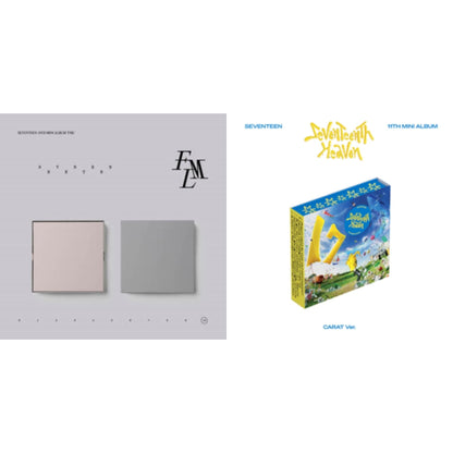 This is a 2 CD SKU bundle.
1.This CD is brand new.Format: CDThis item's title is: Fml (10Th Mini Album) (Carat Ver.)Artist: SeventeenLabel: PLEDIS ENTERTAINMENTBarcode: 196922330902Release Date: 4/28/2023
2.This CD is brand new.