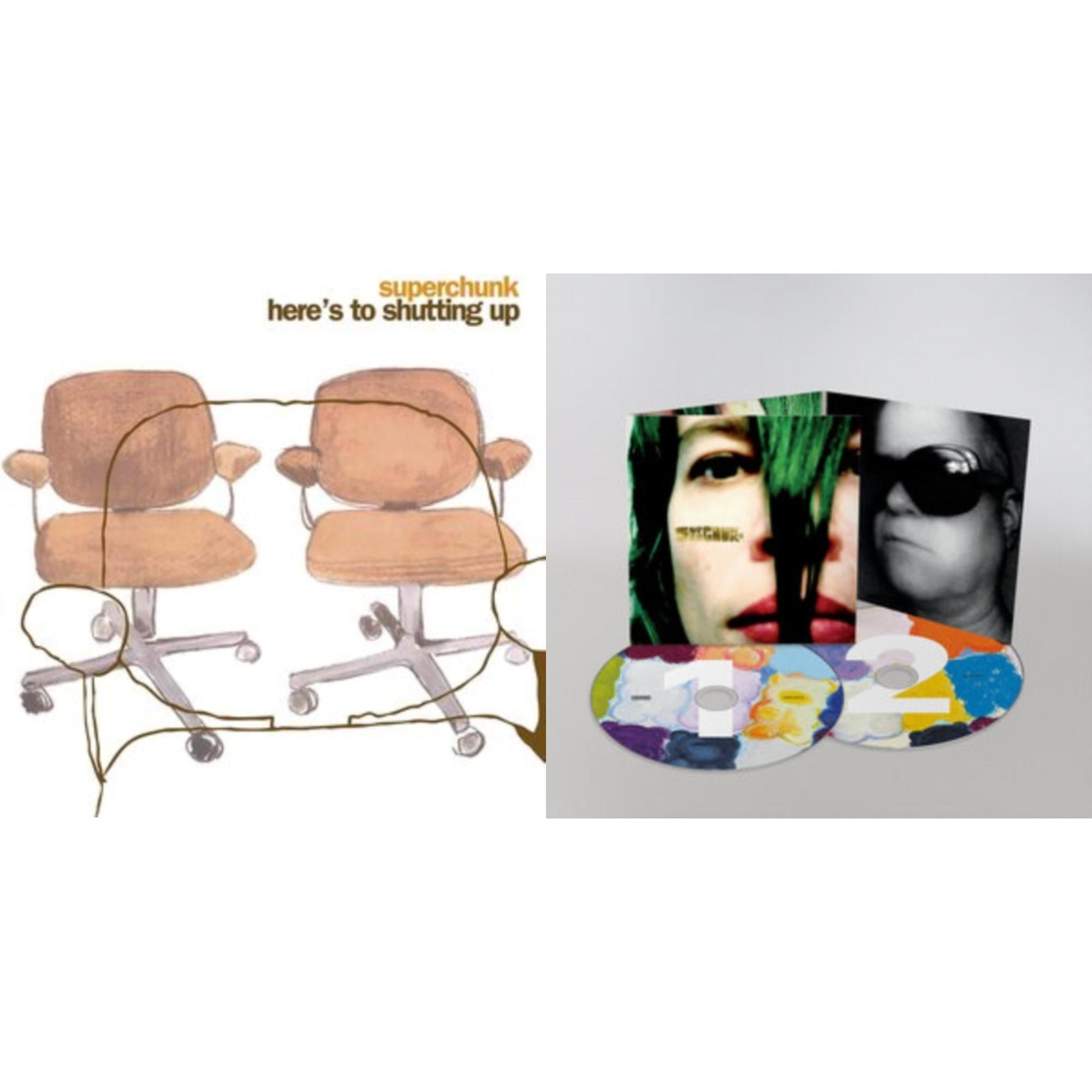 This is a 2 CD SKU bundle.
1.This CD is brand new.Format: CDMusic Style: Indie RockThis item's title is: Here's To Shutting Up (2CD)Artist: SuperchunkLabel: MERGE RECORDSBarcode: 673855020129Release Date: 10/22/2021
2.This CD is brand new.