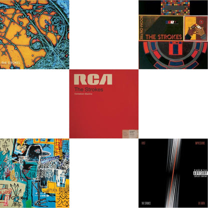 This is a 5 LP Vinyl SKU bundle.
1.This LP Vinyl is brand new.Format: LP VinylMusic Style: Indie RockThis item's title is: Is This ItArtist: StrokesLabel: LEGACYBarcode: 078636804514Release Date: 9/11/2001
2.This LP Vinyl is brand new.