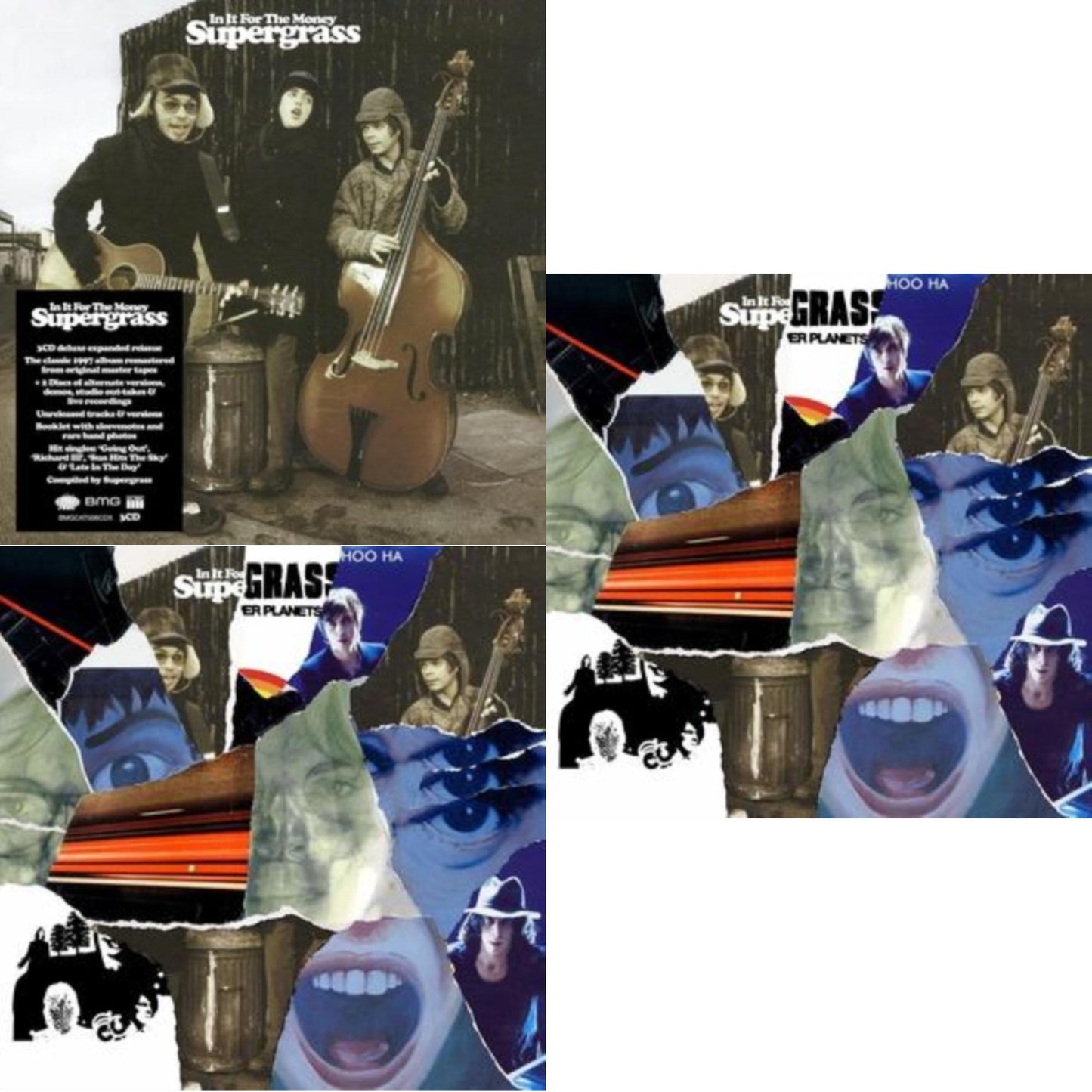 This is a 3 CD SKU bundle.
1.This CD is brand new.Format: CDMusic Style: BritpopThis item's title is: In It For The Money (2021 Remaster/Deluxe Expanded Edition/3CD)Artist: SupergrassBarcode: 4050538664270Release Date: 8/27/2021
2.This CD is brand new.