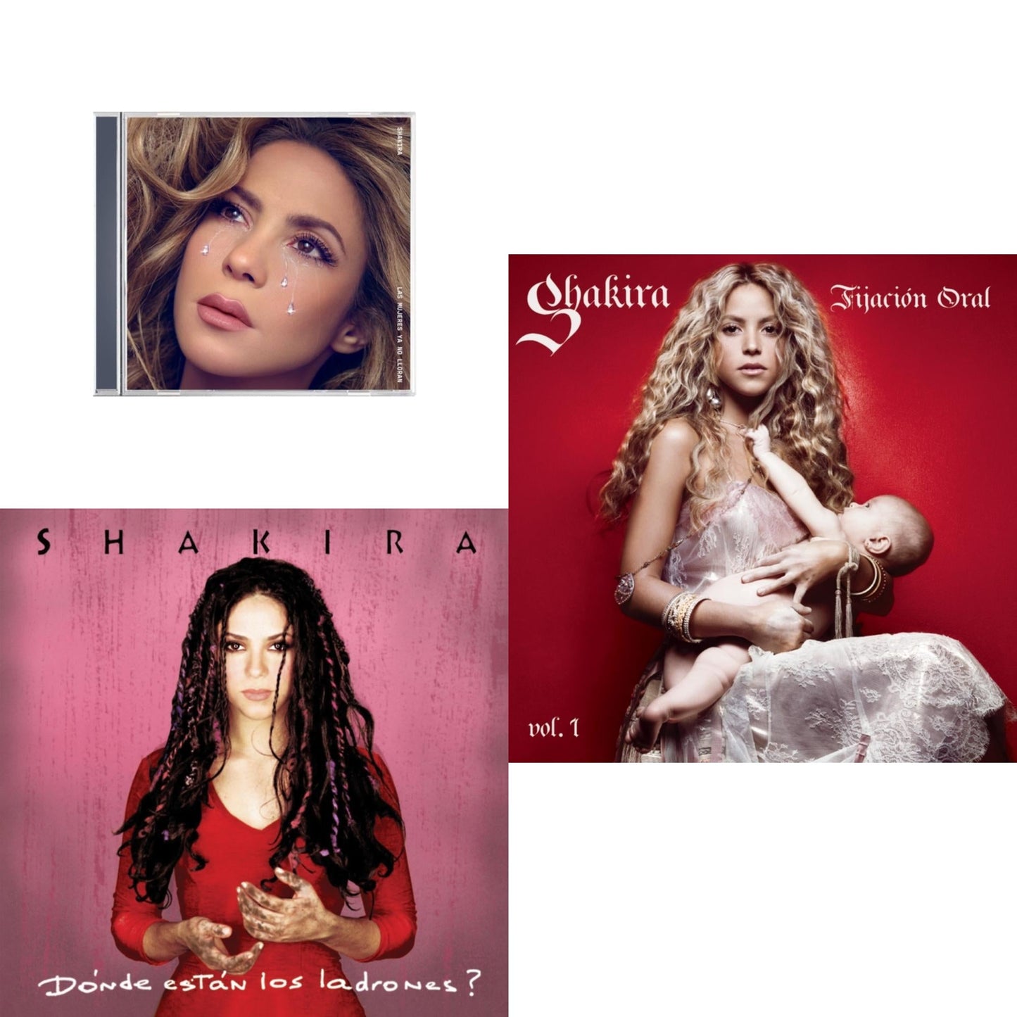 Las Mujeres Ya No Lloran & Donde Estan Los Ladrones & Fijacion Oral Vol.1