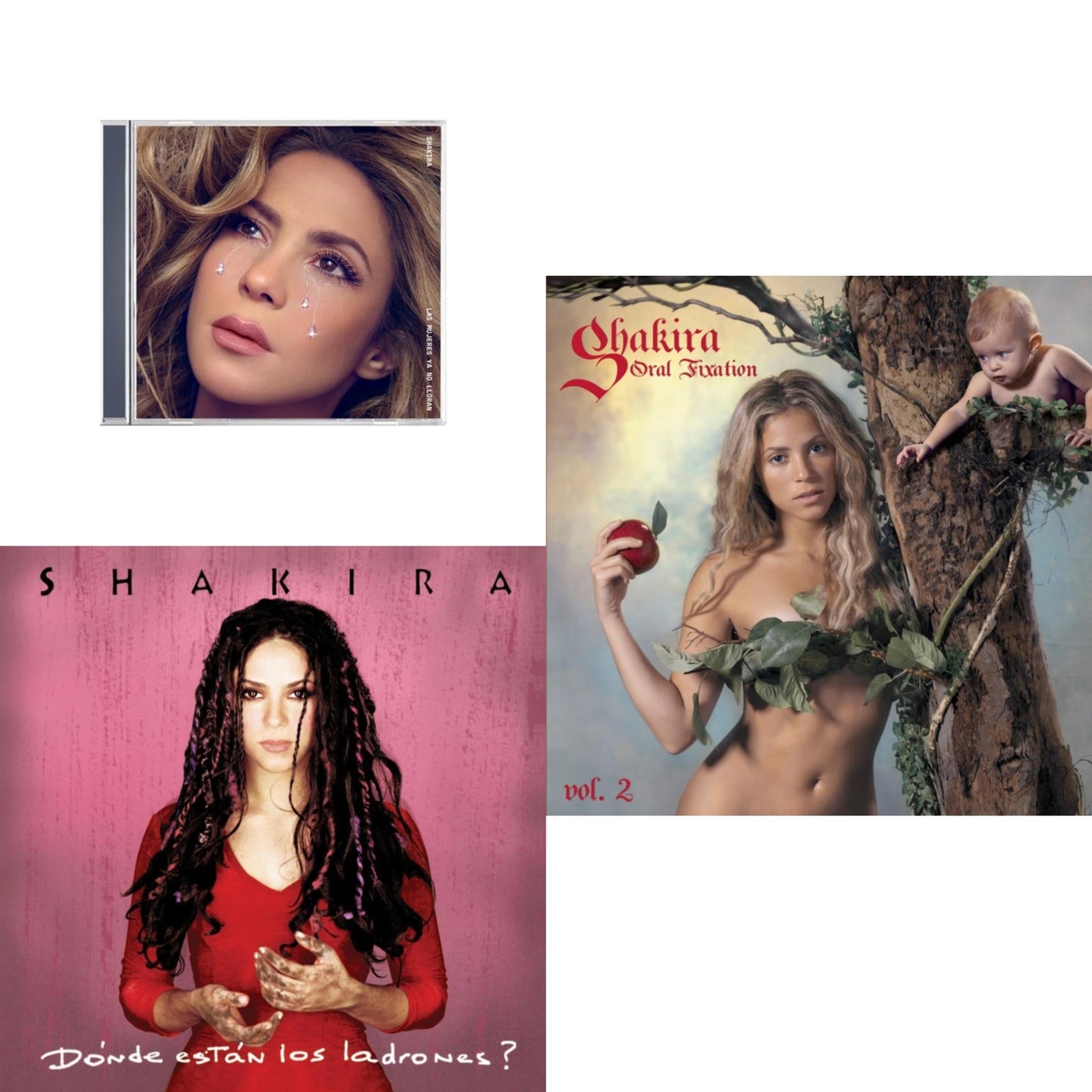 Las Mujeres Ya No Lloran & Donde Estan Los Ladrones & Oral Fixation Vol.2