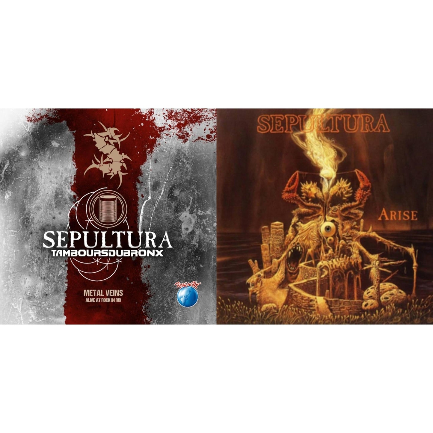 Metal Veins - Alive At Rock In Rio (Limited/2LP) & Arise (Expanded Edition)