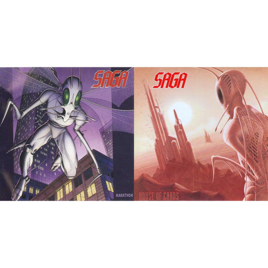 This is a 2 CD SKU bundle.
1.This CD is brand new.Format: CDMusic Style: Prog RockThis item's title is: Marathon (2021 Reissue)Artist: SagaLabel: EARMUSICBarcode: 4029759103837Release Date: 2/4/2022
2.This CD is brand new.