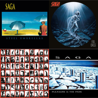 This is a 4 LP Vinyl SKU bundle.
1.This LP Vinyl is brand new.Format: LP VinylMusic Style: AORThis item's title is: Steel UmbrellasArtist: SagaLabel: EARMUSICBarcode: 4029759155393Release Date: 10/29/2021
2.This LP Vinyl is brand new.