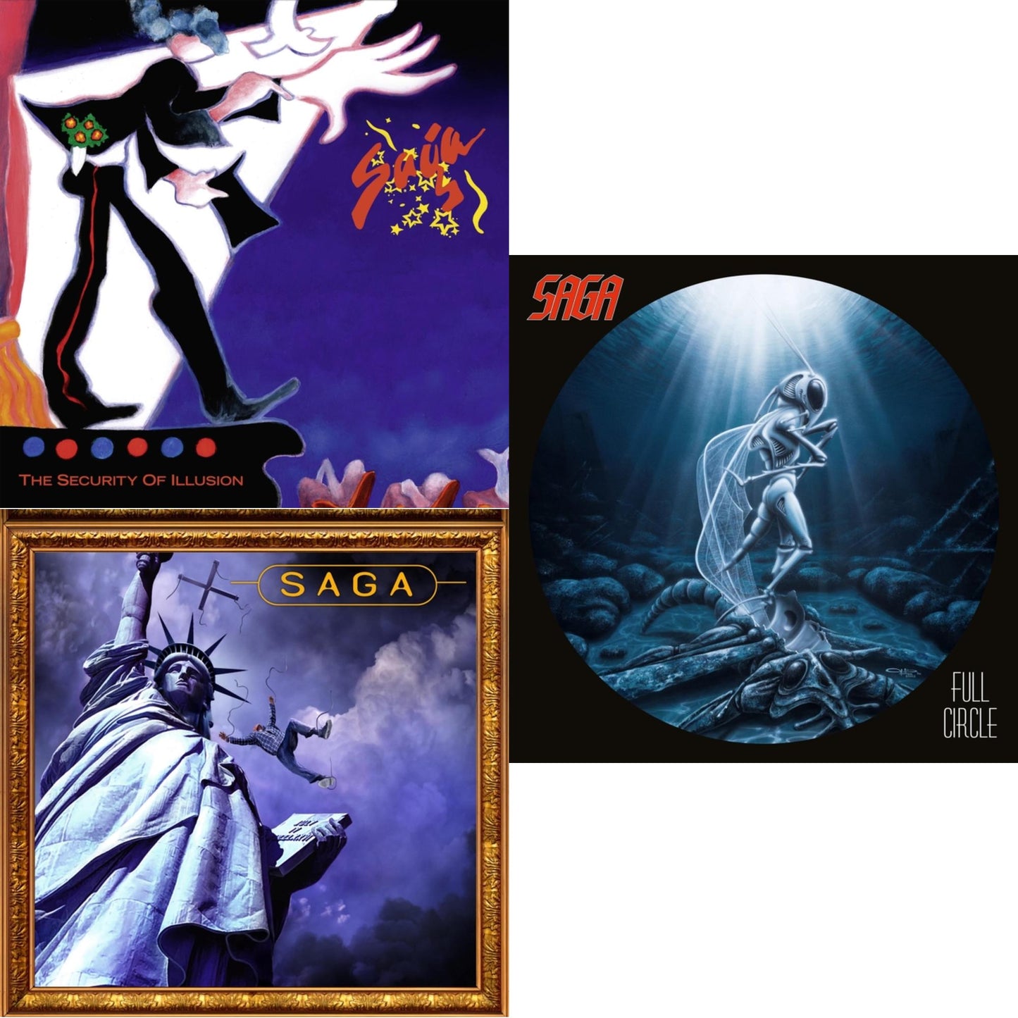 Security Of Illusion (180G/Remastered) & Generation 13 (2LP) & Full Circle (2021 Reissue)