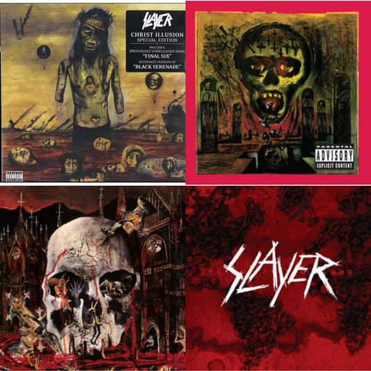 Christ Illusion & Seasons In Abyss & South Of Heaven & World Painted Blood