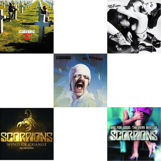 Taken By Force & Wind Of Change: Best Of & Blackout & Love At First Sting & Bad For Good: Very Best Of Scorpions
