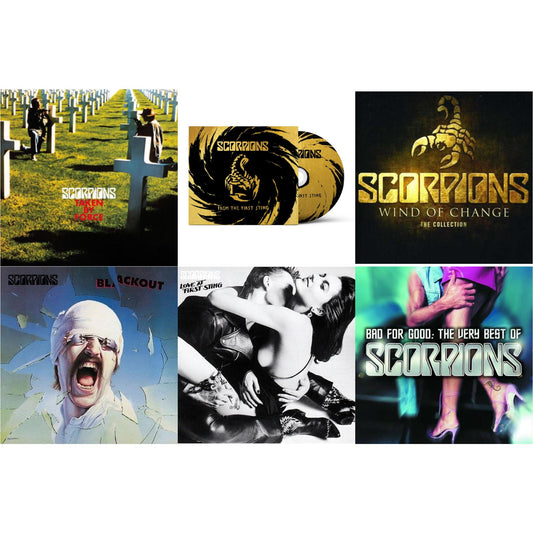 Taken By Force & From The First Sting & Wind Of Change: Best Of & Blackout & Love At First Sting & Bad For Good: Very Best Of Scorpions