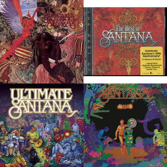 Abraxas & Best Of Santana & Ultimate Santana & Amigos