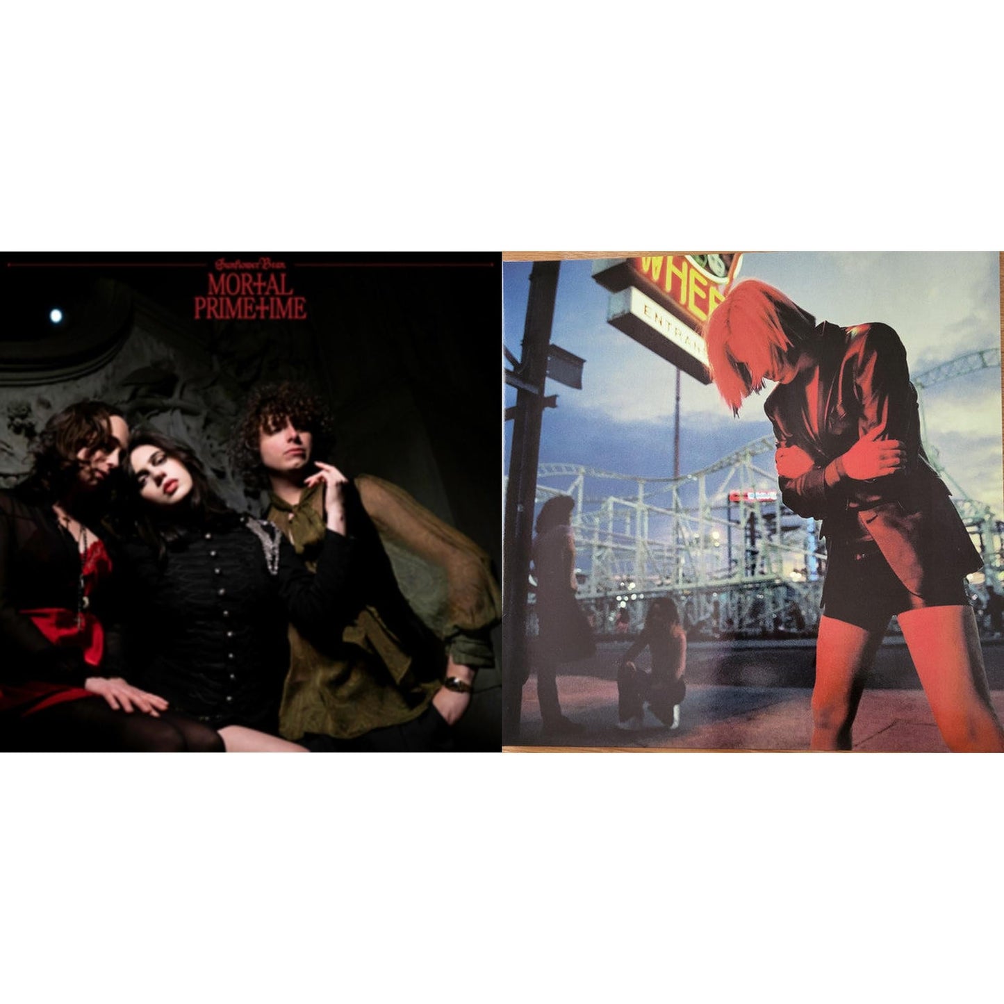 Mortal Primetime (Transparent Red LP Vinyl) & Headful Of Sugar (Orange Crush LP Vinyl)