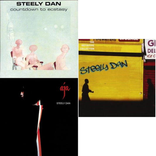 This is a 3 CD SKU bundle.
1.This CD is brand new.Format: CDMusic Style: Pop RockThis item's title is: Countdown To EcstasyArtist: Steely DanBarcode: 008811188726Release Date: 11/17/1998
2.This CD is brand new.