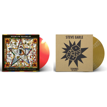 This is a 2 LP Vinyl SKU bundle.
1.This LP Vinyl is brand new.Format: LP VinylThis item's title is: I'll Never Get Out Of This World Alive (Orange LP Vinyl)Artist: Steve EarleLabel: NEW WEST RECORDSBarcode: 607396555215Release Date: 11/26/2021
2.This LP Vinyl is brand new.